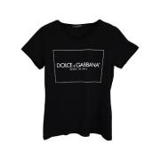 Pre-owned Cotton tops Dolce & Gabbana Pre-owned , Black , Dames