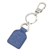 Pre-owned Leather key-holders Gucci Vintage , Blue , Heren