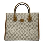 Pre-owned Fabric gucci-bags Gucci Vintage , Beige , Dames