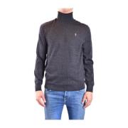 Grijze Gebreide Kleding Aw22 Stijlvolle Herentrui Ralph Lauren , Gray ...