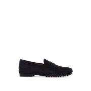 Suede Moccasin Loafers Tod's , Blue , Heren