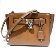 Pre-owned Leather shoulder-bags Michael Kors Pre-owned , Brown , Dames