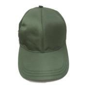 Pre-owned Fabric hats Prada Vintage , Green , Dames