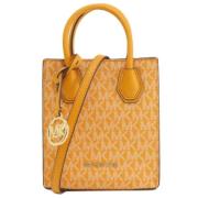 Pre-owned Canvas handbags Michael Kors Pre-owned , Yellow , Dames