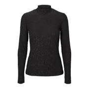 Zwarte Rollneck Topper RUE de Femme , Black , Dames