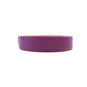 Pre-owned Leather belts Hermès Vintage , Purple , Dames