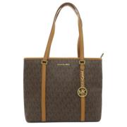 Pre-owned Fabric shoulder-bags Michael Kors Pre-owned , Brown , Dames