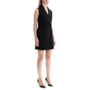 Paillet Rookstijl Minijurk Max Mara , Black , Dames