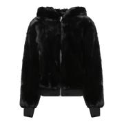 Zwarte jas voor vrouwen Aw24 Moose Knuckles , Black , Dames