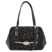 Pre-owned Canvas handbags Coach Pre-owned , Black , Dames