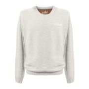 Stijlvolle Sweaters Collectie MC2 Saint Barth , Gray , Heren