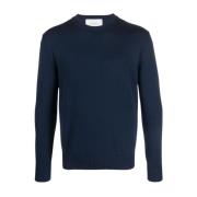 Round-neck Knitwear Ballantyne , Blue , Heren