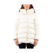 Dames Puffer Jas Herno , White , Dames