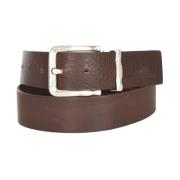 Osmic Leren Riem - Bruin Redskins , Brown , Heren