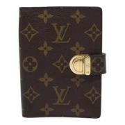 Pre-owned Canvas home-office Louis Vuitton Vintage , Brown , Dames