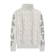 Stijlvolle Sweaters Collectie MC2 Saint Barth , Gray , Heren