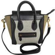 Pre-owned Canvas celine-bags Celine Vintage , Beige , Dames