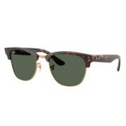 Clubmaster Reverse Zonnebril Groen Donker Ray-Ban , Brown , Unisex