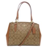 Pre-owned Fabric handbags Coach Pre-owned , Brown , Dames