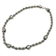 Pre-owned Stainless Steel bracelets Louis Vuitton Vintage , Gray , Dam...