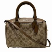 Pre-owned Fabric handbags Coach Pre-owned , Brown , Dames