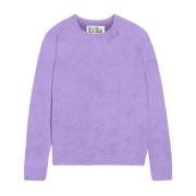 Paarse Sweater voor Stijlvolle Look MC2 Saint Barth , Purple , Dames