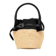 Pre-owned Raffia celine-bags Celine Vintage , Beige , Dames