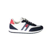 Witte Polyester Sneaker Tommy Hilfiger , Multicolor , Heren