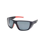 Fz6012U 50481 Sunglasses Ferrari , Black , Heren