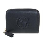 Portemonnee/Kaarthouder Gucci , Black , Dames