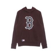 Boston Red Sox Logo Hoodie New Era , Brown , Heren