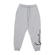 Retro Sweatpants in Ash Grey Karl Kani , Gray , Heren