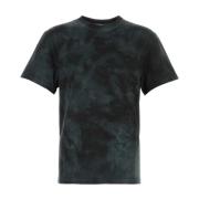 Klassiek Zwart Katoenen T-shirt Alexander McQueen , Black , Heren