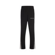 Zwarte Wol Kasjmier Trackbroek Palm Angels , Black , Heren