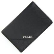 Pre-owned Fabric wallets Prada Vintage , Black , Heren