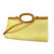 Pre-owned Leather louis-vuitton-bags Louis Vuitton Vintage , Beige , D...