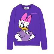 Stijlvolle Sweaters Collectie MC2 Saint Barth , Purple , Dames