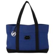 Pre-owned Canvas handbags Michael Kors Pre-owned , Blue , Dames