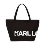 Shopper Karl Lagerfeld , Black , Dames