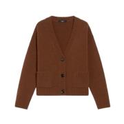 Stijlvolle Cardigan voor Vrouwen Max Mara , Brown , Dames