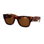 Mega Wayfarer Zonnebril Bruin Havana Ray-Ban , Brown , Unisex