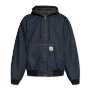 Denim jack met capuchon Carhartt Wip , Blue , Heren