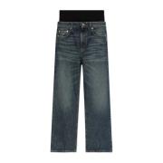 Straight leg jeans Sportmax , Blue , Dames