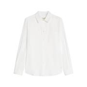 Katoenen Oxford Overhemd Max Mara Weekend , White , Dames