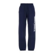 Navy blauwe katoenen joggers Sporty & Rich , Blue , Dames