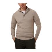 Beige Trui voor Moderne Mannen Gentiluomo , Beige , Heren