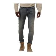 Heren Skinny Jeans The Jone Pure Path , Blue , Heren