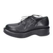 Vintage Leren Elegante Schoenen voor Vrouwen Moma , Black , Dames