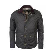 Reelin Winterjas met Tartan Voering Barbour , Green , Heren