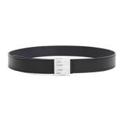 Omkeerbare riem met 4G-gesp Givenchy , Black , Heren